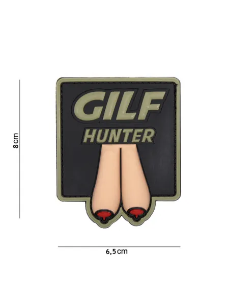 PARCHE PVC GILF HUNTER COYOTE