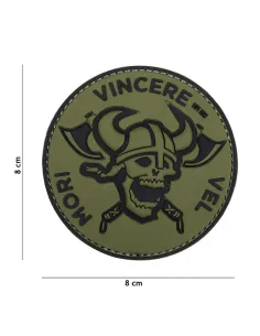 PARCHE PVC MORI VINCERE VEL VERDE