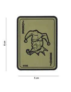 PARCHE PVC JOKER VERDE