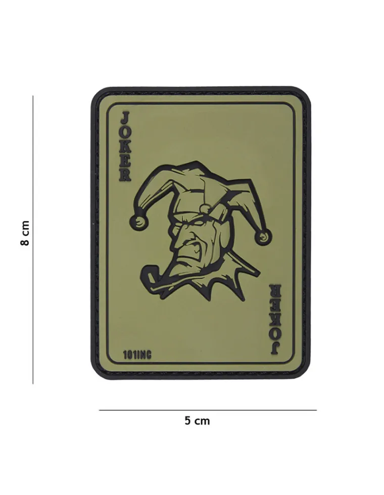 PARCHE PVC JOKER VERDE