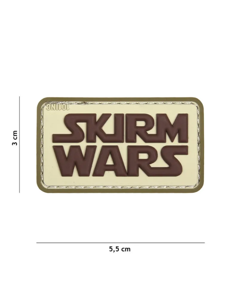 PARCHE PVC SKIRM WARS COYOTE