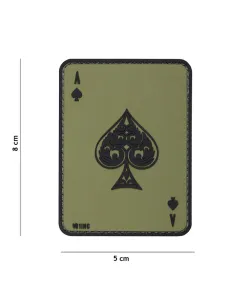 PARCHE PVC AS DE PICAS VERDE