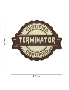 PARCHE PVC TERMINATOR COYOTE