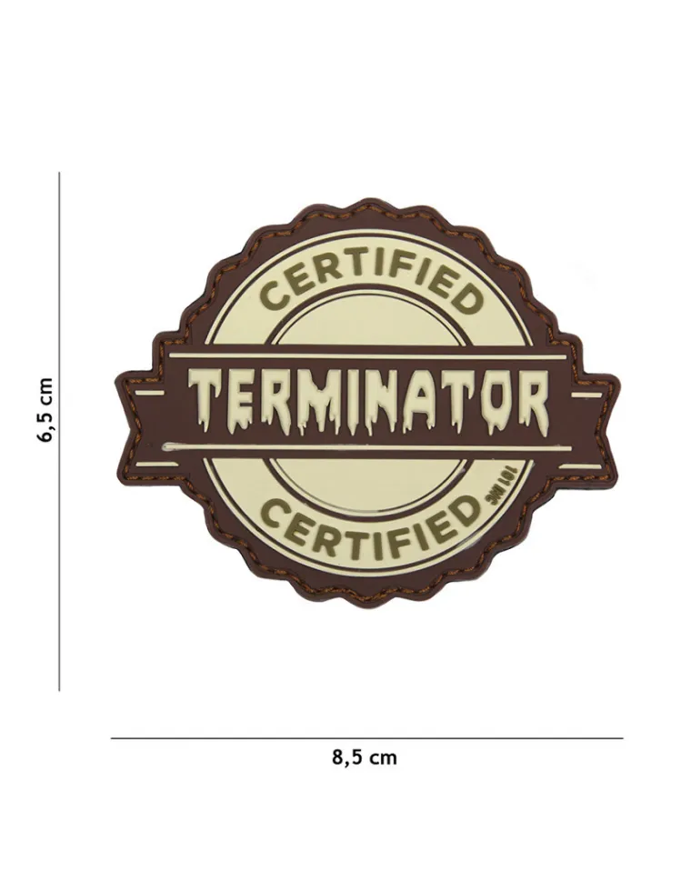 PARCHE PVC TERMINATOR COYOTE