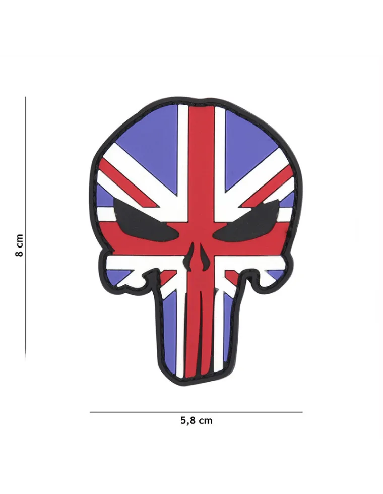 PARCHE PVC CALAVERA REINO UNIDO