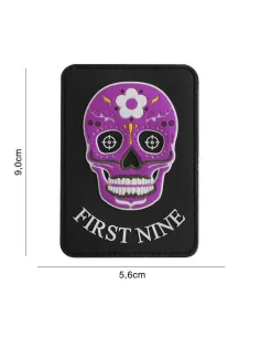 PARCHE PVC FIRST NINE RECT. ROSA