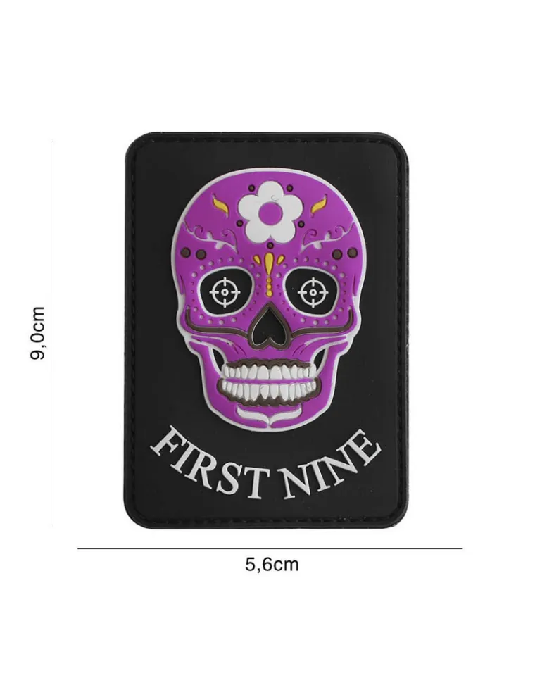 PARCHE PVC FIRST NINE RECT. ROSA