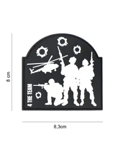 PARCHE PVC 4 THE TEAM