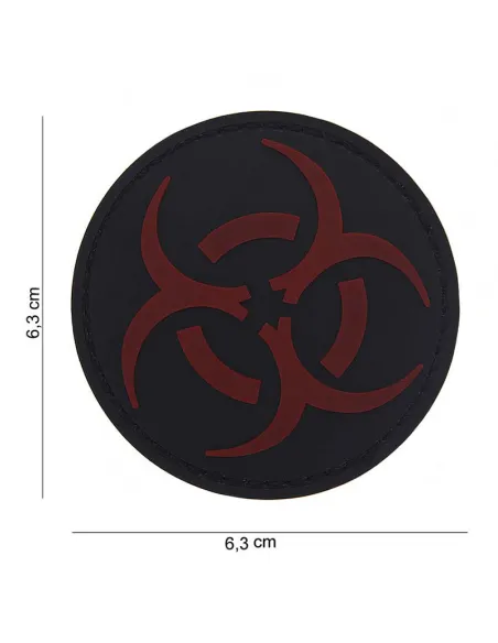 PARCHE PVC RESIDENT EVIL NEGRO/ROJO