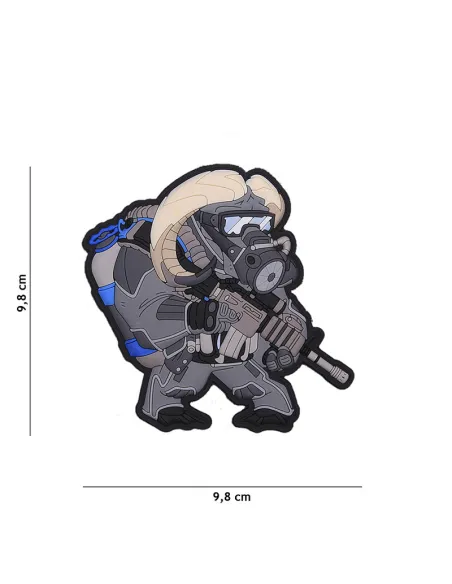 PARCHE PVC FROGMAN OX Nº5