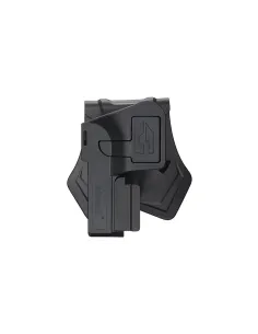 FUNDA RIGIDA UNIVERSAL PARA PISTOLA CON RAIL AMOMAX