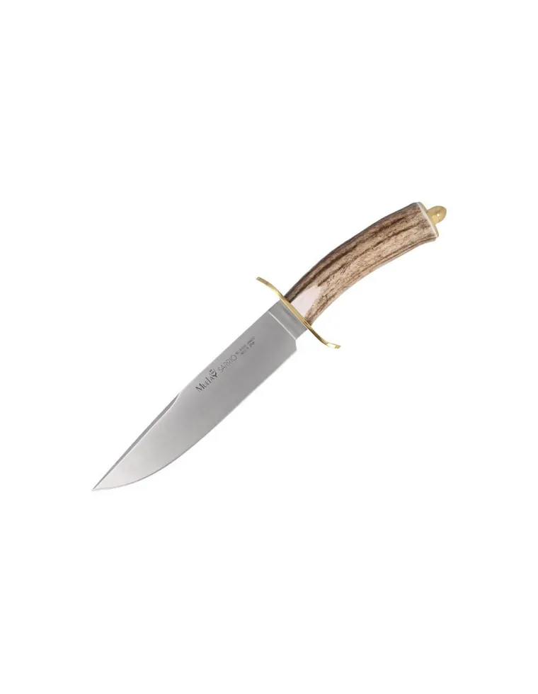 CUCHILLO CAZA MUELA SARRIO 19A ASTA CIERVO