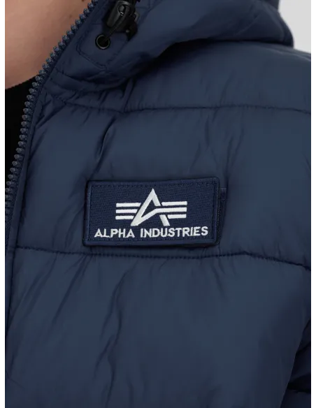 CAZADORA ALPHA HOODDED PUFFER FD AZUL