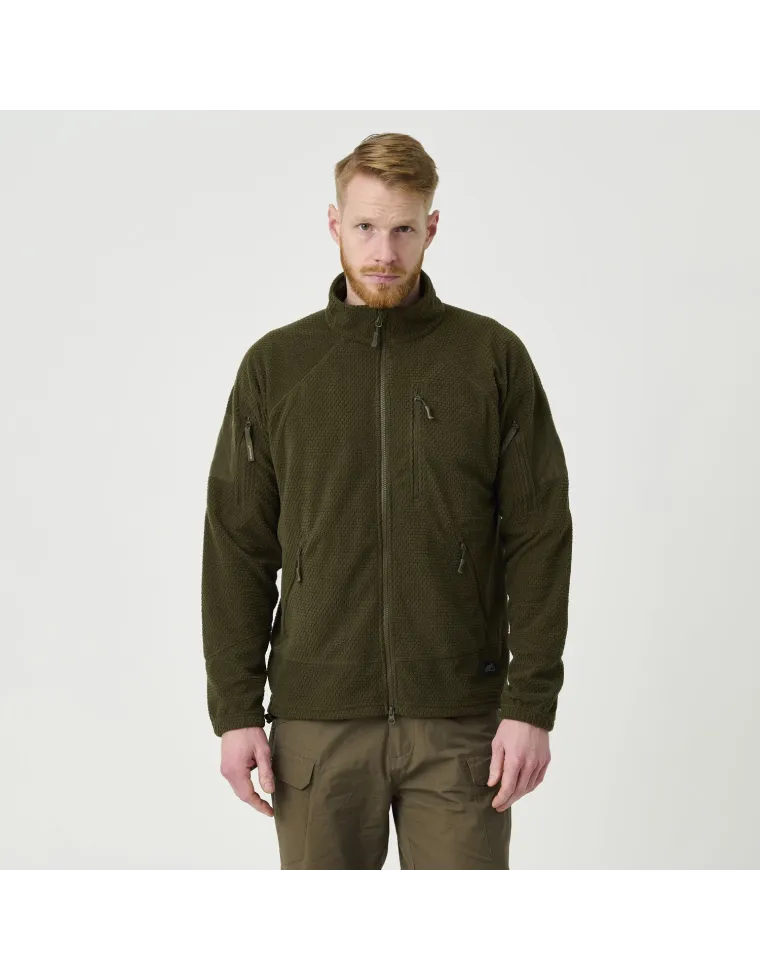 ALPHA TACTICAL JACKET HELIKON TEX VERDE M