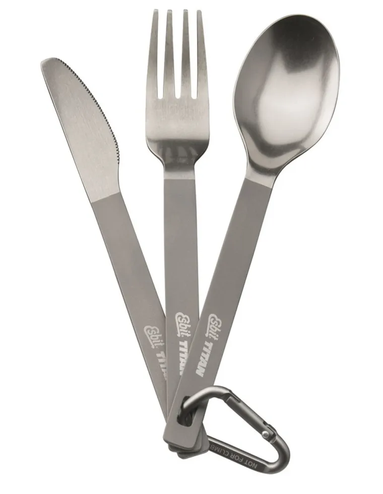 ESBIT SET CUBIERTOS TITANIO