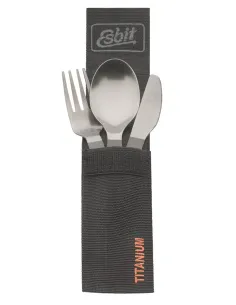 ESBIT SET CUBIERTOS TITANIO 2