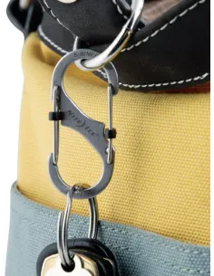 MOSQUETON S-BINER SLIDELOCK STEEL SEGUR METAL  4,5kg 2