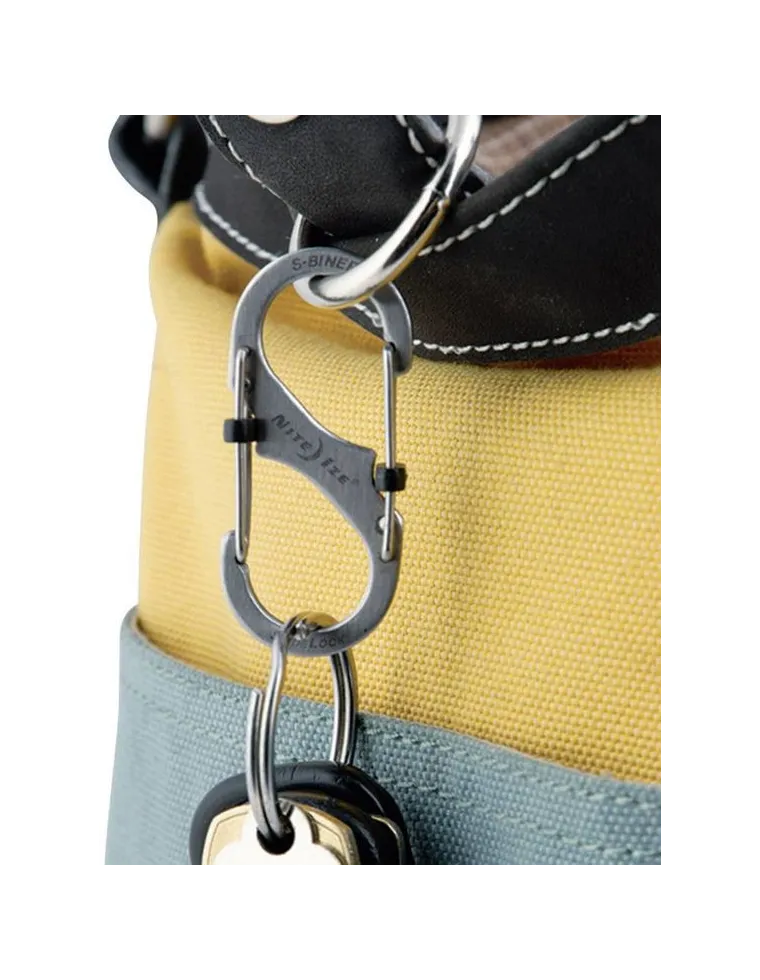 MOSQUETON S-BINER SLIDELOCK STEEL SEGUR METAL  4,5kg