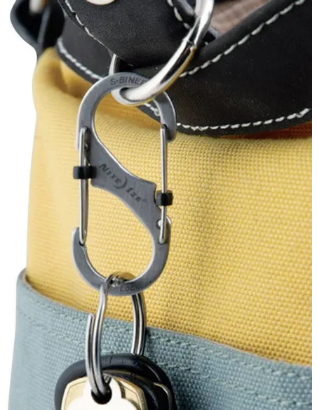 MOSQUETON S-BINER SLIDELOCK STEEL SEGUR METAL  4,5kg