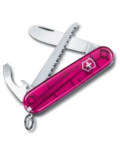 MI PRIMERA VICTORINOX C/S ROSA TRANSLUCIDO