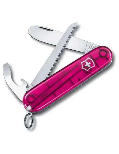 MI PRIMERA VICTORINOX C/S ROSA TRANSLUCIDO