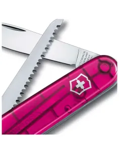 MI PRIMERA VICTORINOX C/S ROSA TRANSLUCIDO 2