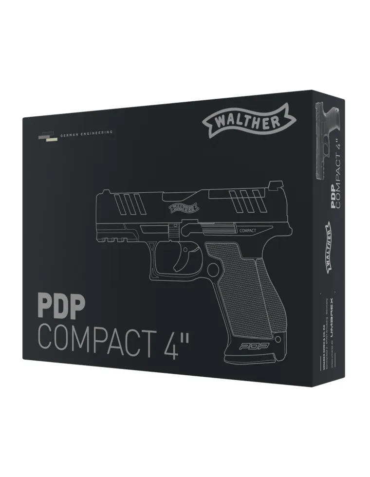 UMAREX WALTHER PDP COMPACT 4" CO2 Cal. 4,5mm