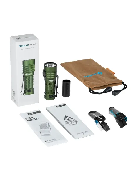 LINTERNA OLIGHT BATON TURBO VERDE