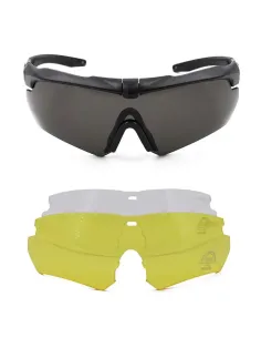 GAFAS CORSO REVENGE MK2 3 LENTES NEGRA 2