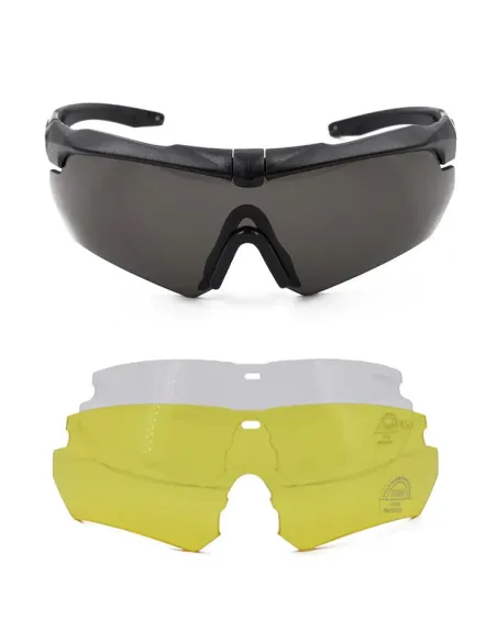 GAFAS CORSO REVENGE GUNNER 3 LENTES NEGRA