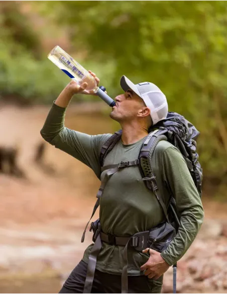 PURIFICADOR LIFESTRAW PEAK SOLO AZUL
