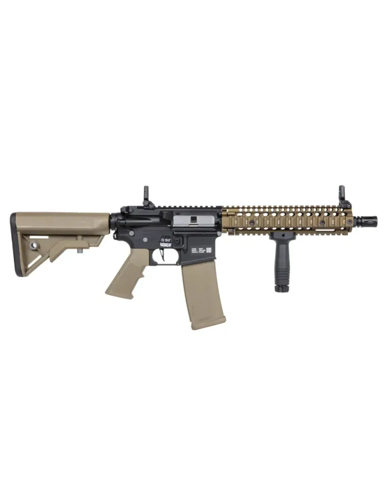 SPECNA ARMS DANIEL DEFENSE MK18 SA-E19 EDGE HAL ETU NEGRO/TAN AIRSOFT