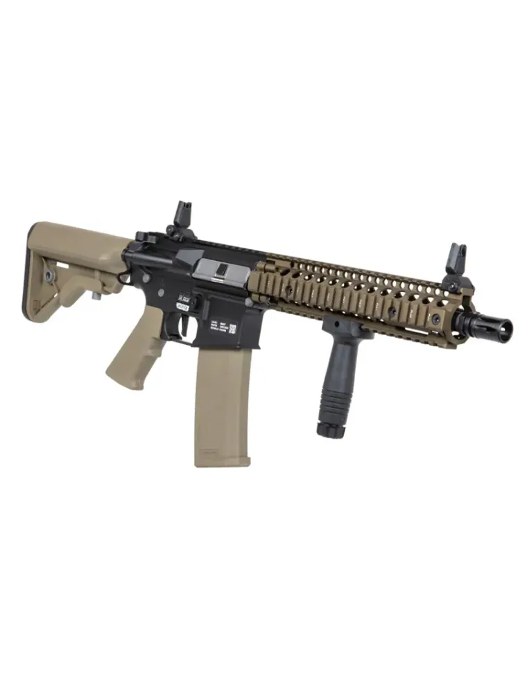 SPECNA ARMS DANIEL DEFENSE MK18 SA-E19 EDGE HAL ETU NEGRO/TAN AIRSOFT