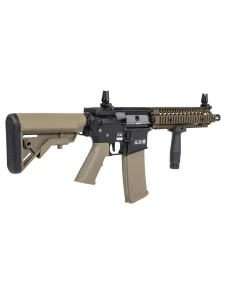 SPECNA ARMS DANIEL DEFENSE MK18 SA-E19 EDGE HAL ETU NEGRO/TAN AIRSOFT