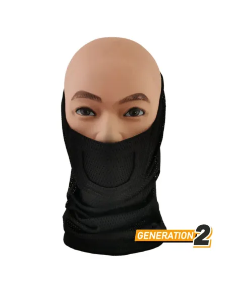 MASCARA FACE WARRIOR CYGNUS ARMORY BLACK