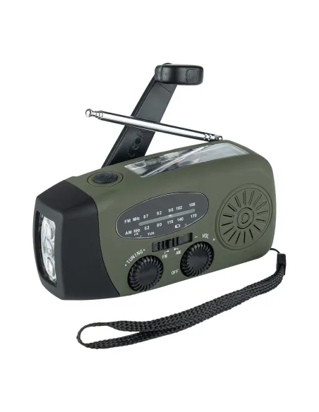 RADIO DE MANIVELA DE EMERGENCIA FOSCO