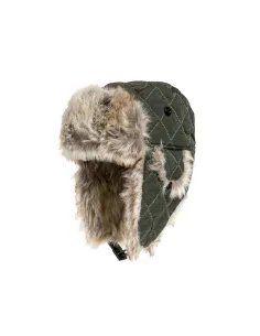 GORRO OREJERAS INVIERNO VERDE