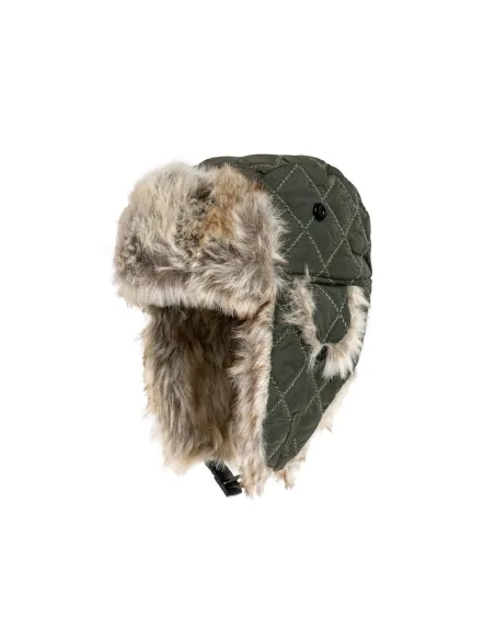 GORRO OREJERAS INVIERNO VERDE