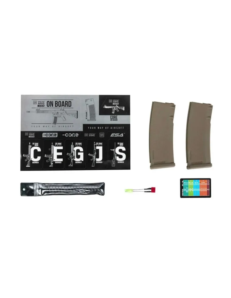 SPECNA ARMS SA-C24 CORE GEN2 HAL ETU NEGRO/BRONCE AIRSOFT