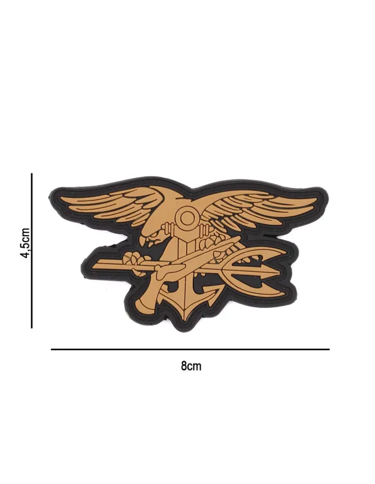 PARCHE PVC 3D NAVY SEAL COYOTE