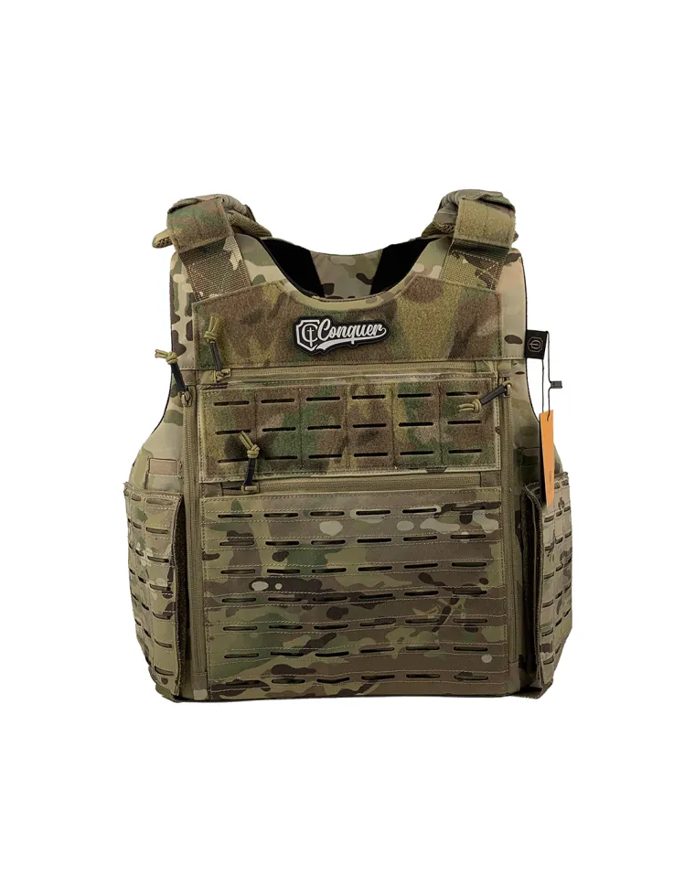 CHALECO CONQUER BAC MULTICAM