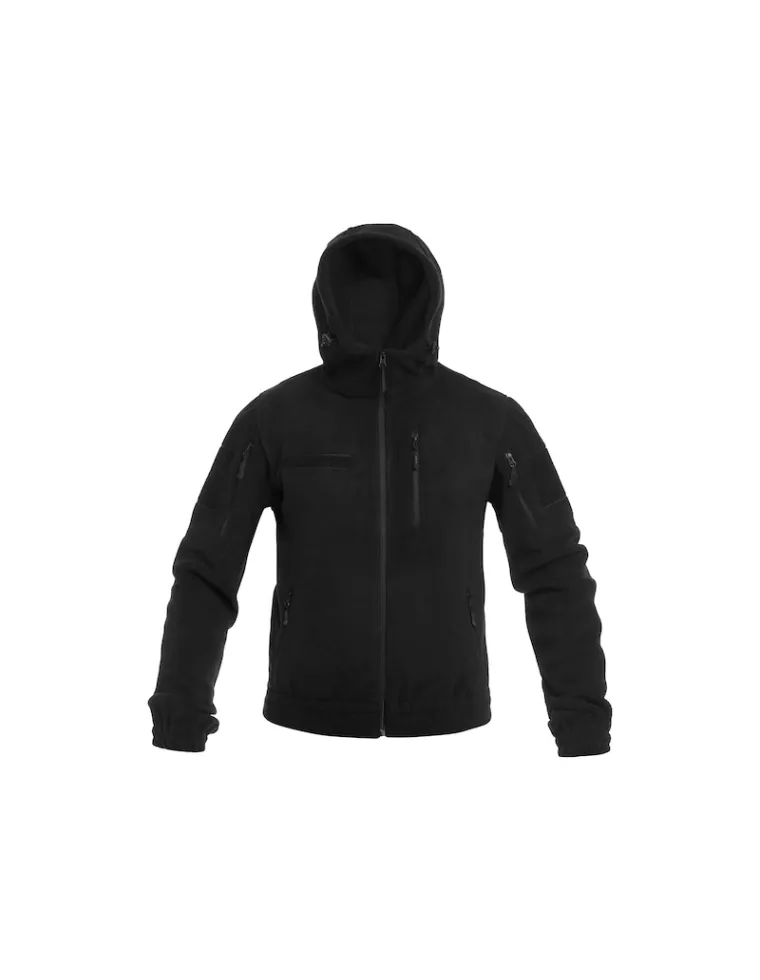 CHAQUETA POLAR CON CAPUCHA GEN II NEGRA