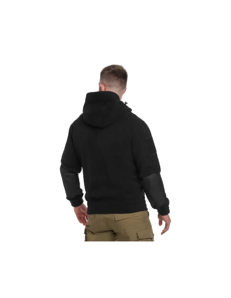 CHAQUETA POLAR CON CAPUCHA GEN II NEGRA
