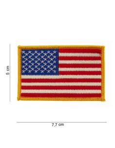 PARCHE BORDADO BANDERA USA