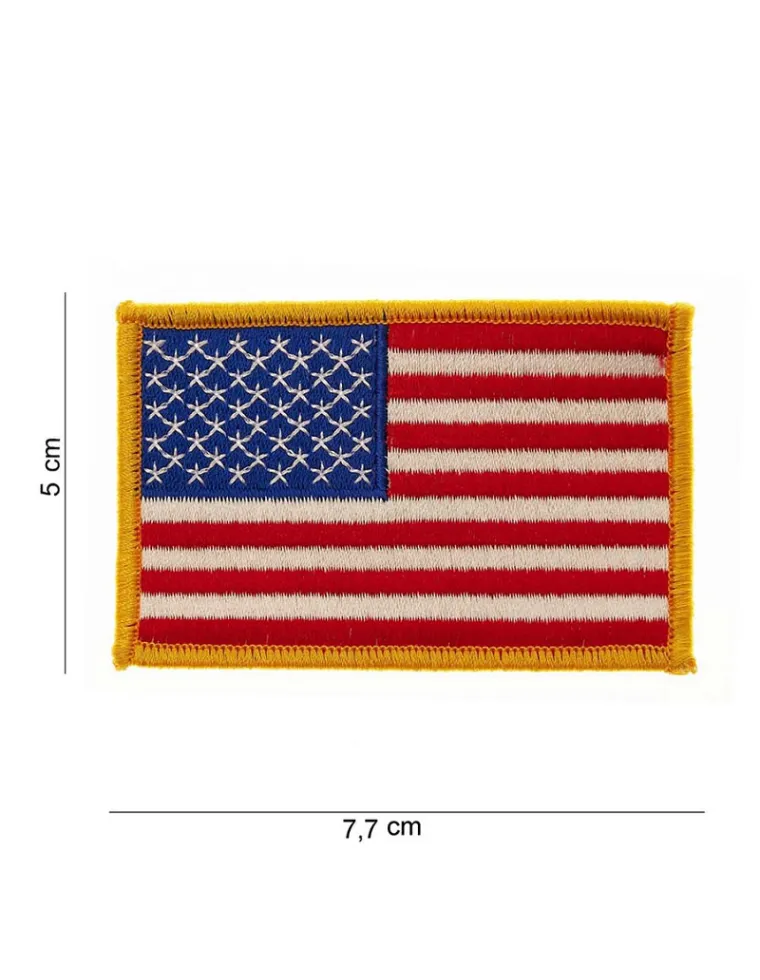 PARCHE BORDADO BANDERA USA
