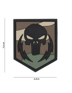 PARCHE PVC PUNISHER TRUENOS CAMO