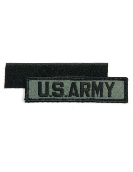 PARCHE BORDADO TAB US ARMY VERDE VELCRO