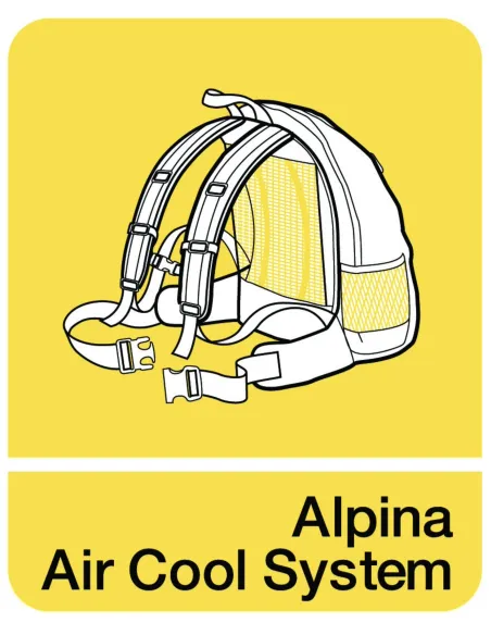 MOCHILA ALPINA FUSION 20 VERDE