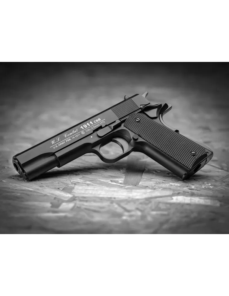 PISTOLA ASG 1911 US COMBAT BLOWBACK CO2 Cal. 4,5mmBB