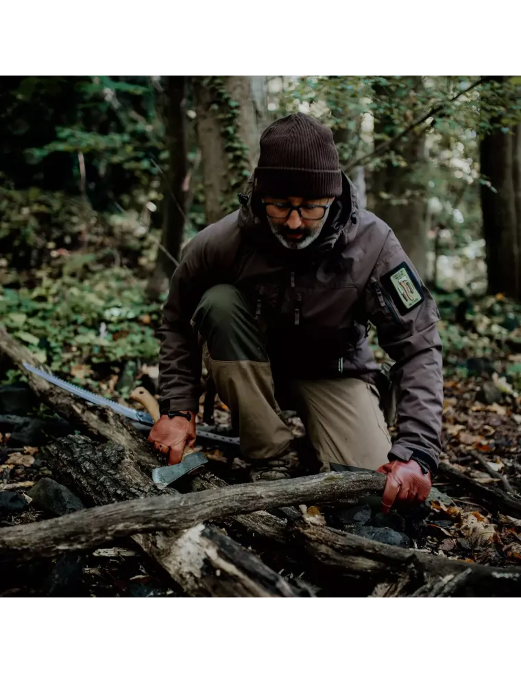 CHAQUETA HELIKON TEX YUKON GRIS/NEGRO